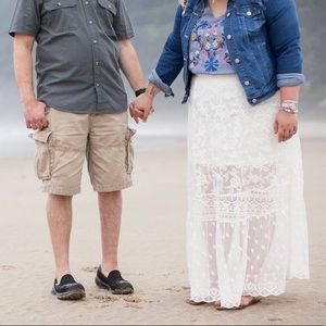 Stunning Torrid Lace Maxi Skirt